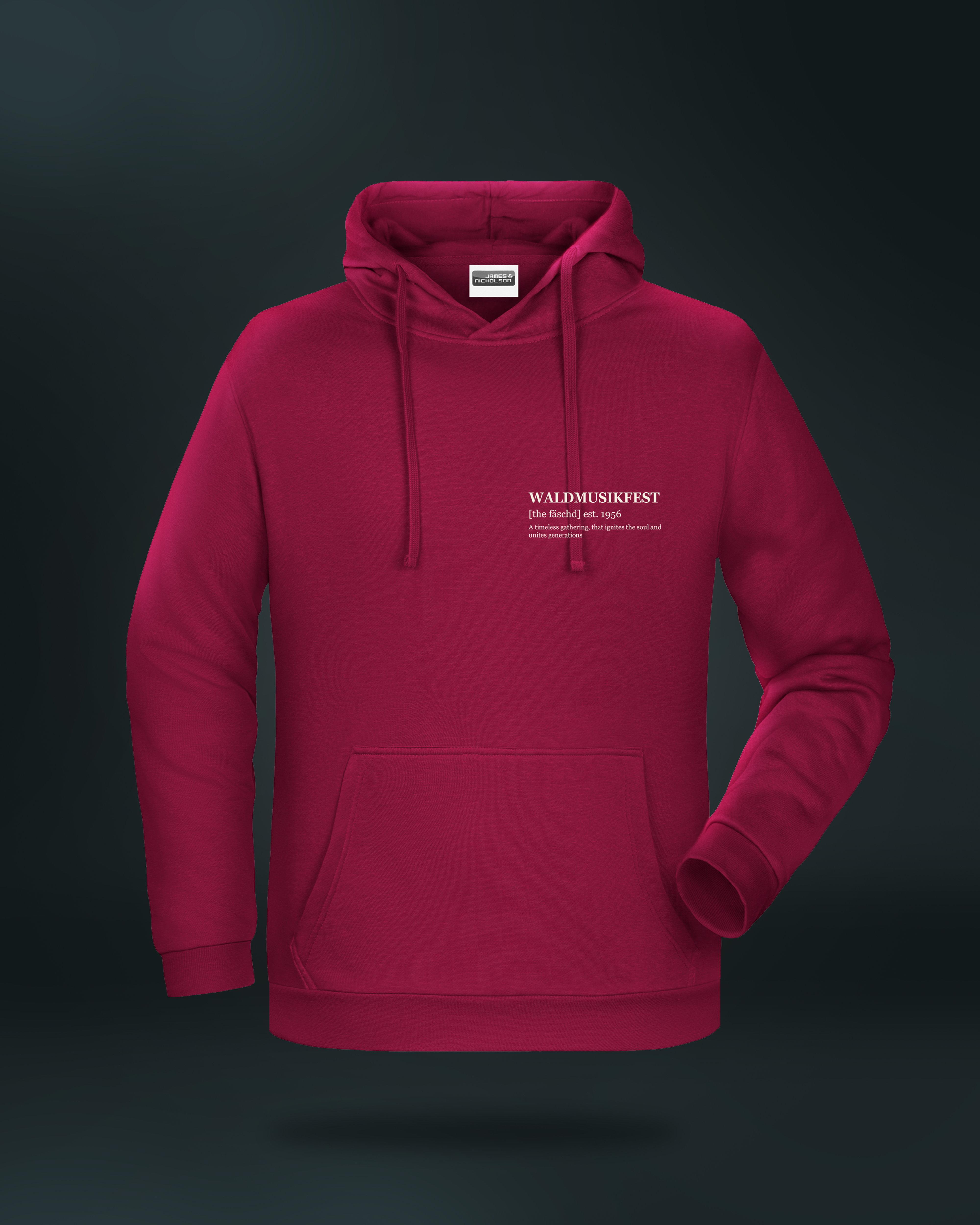 2025_Waldmusikfest_Limited_Hoodie_front